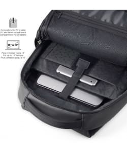 Laptop backpack Mr Bag To Work 22L Large Black - Image 8