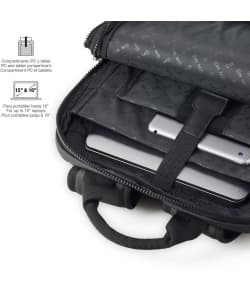Laptop Backpack Mr Bag To Work 13L Large Black - Image 5