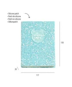 Notebook Mr Back To Fun Shiny Plain Blue - Image 4