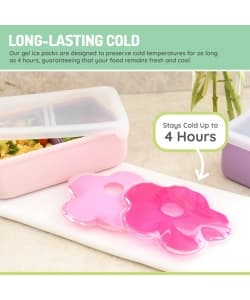 Melii Gel Ice Pack - 2 Pack FLOWERS - Image 4