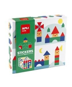 Sticker Game Geometric Villages - Apli - Image 1