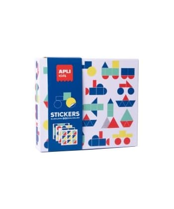 Sticker Game Geometric Vehicles - Apli
