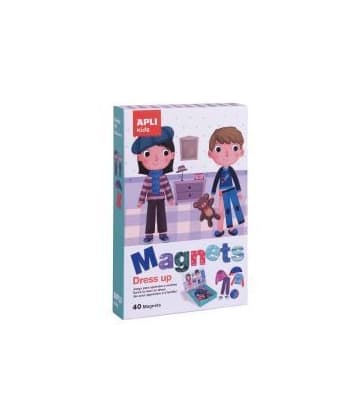 Magnets Dress Up Educational 40/Pack - Apli