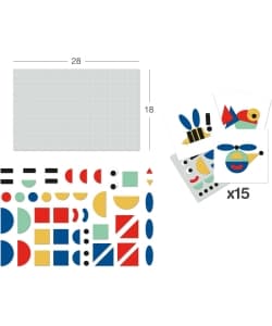 Magnets Shapes 50/Pack - Apli - Image 2