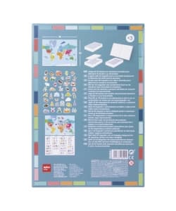 Magnets World Map 40/Pack - Apli - Image 3