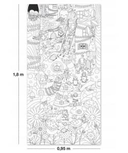 Giant Coloring Poster - Apli - Image 2