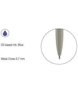 Pen Ballpoint Mr Thin Blue & Red - Image 3