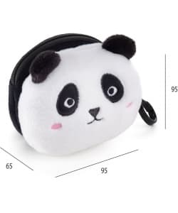 Fluffy Panda Coin Purse Mr - Image 3