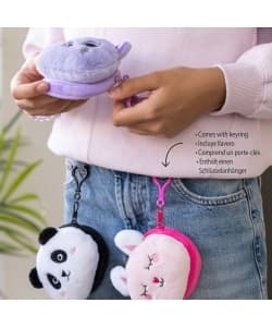 Fluffy Panda Coin Purse Mr - Image 4