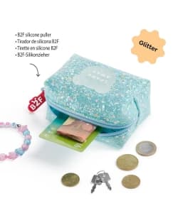 Shinny Coin Purse Mr Back 2 Fun Blue - Image 3