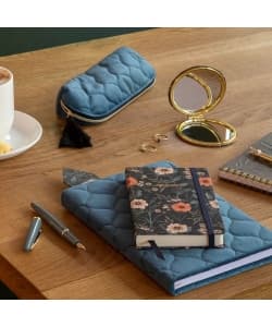 Coin Purse Mr British Bloom Velvet Blue - Image 4