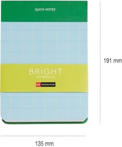 Bright Notepad Mr A5 Green - Image 3