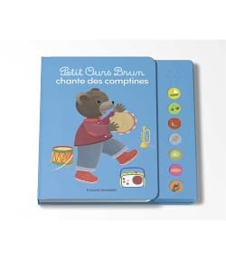 Petit Ours Brun Chante Comptines Livre Sonore - Image 1