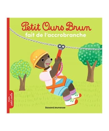 Petit Ours Brun Fait De L Accrobranche - Poche