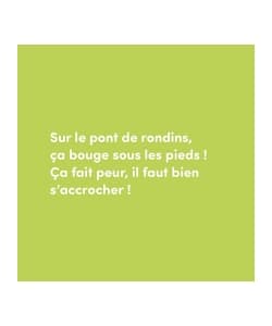 Petit Ours Brun Fait De L Accrobranche - Poche - Image 3