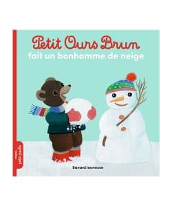 Petit Ours Brun Fait Un Bonhomme De Neige - Poche - Image 1