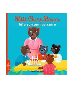 Petit Ours Brun Fete Son Anniversaire - Poche - Image 1