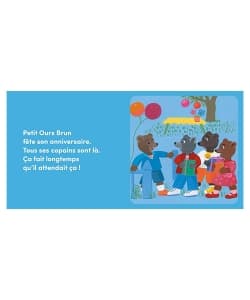 Petit Ours Brun Fete Son Anniversaire - Poche - Image 2