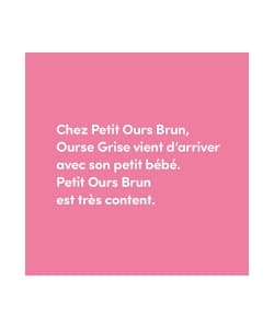 Petit Ours Brun Joue Avec Le Bebe - Poche - Image 3