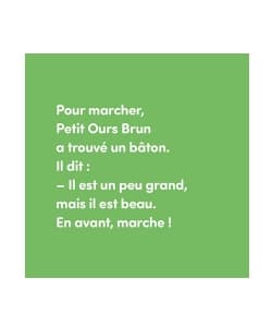 Petit Ours Brun Part En Randonnee -  Poche - Image 2