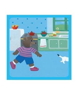 Petit Ours Brun S Amuse Avec Son Chat - Poche - Image 4