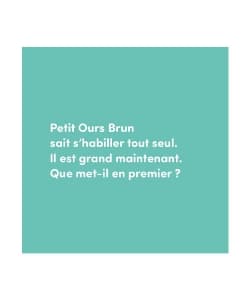 Petit Ours Brun S Habille Tout Seul - Poche - Image 2