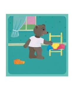 Petit Ours Brun S Habille Tout Seul - Poche - Image 3
