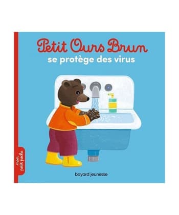 Petit Ours Brun Se Protege Des Virus -  Poche