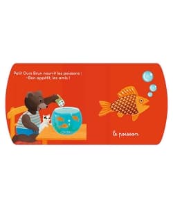 Petit Ours Brun Mini Touche-A-Tout Les Animaux - Image 2