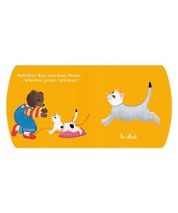 Petit Ours Brun Mini Touche-A-Tout Les Animaux - Image 3