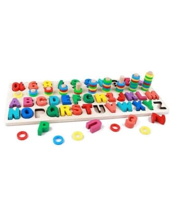 Wooden Alphanumeric Pairing