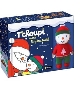 Coffret T Choupi Aime Le Pere Noel +Peluche - Image 3