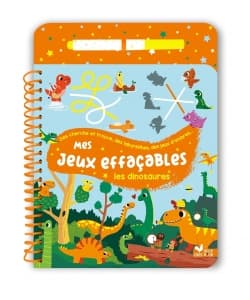 Mes Jeux Effacables - Les Dinosaures +Pen - Image 1