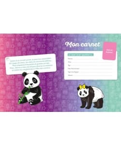 Mon Carnet Secret Panda +Cadenas - Image 3