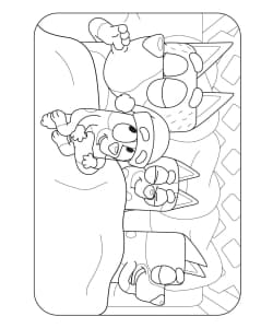 Bluey Livre De Coloriage Joyeux Noel - Image 2