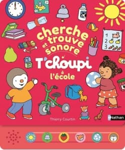 T Choupi Cherche Et Trouve Sonore - A L Ecole - Image 1