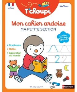 T Choupi Mon Cahier Ardoise Ma Petite Section - Image 1