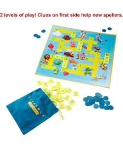 Mattel Scrabble Junior Uk Mtgmy9667 - Image 2