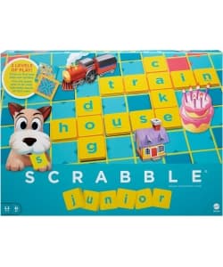 Mattel Scrabble Junior Uk Mtgmy9667 - Image 1
