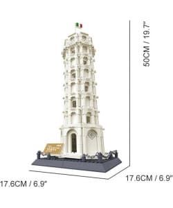 Wange Lego Leaning Tower Of Pisa 1390Pcs 5214 - Image 3