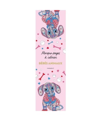 Marque-Pages A Colorier - Bebe Animaux