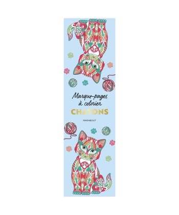 Marque-Pages A Colorier - Chatons