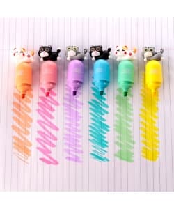 Highlighter Cute Cat With Topper Sta381 - Image 3