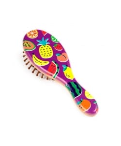 Hair Brush Summer Fruits Bamboo Bru37 - Image 4