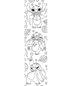 Stitch 40 Marque-Pages A Colorier - Image 4