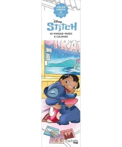 Stitch 40 Marque-Pages A Colorier - Image 1