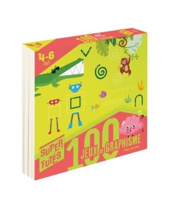 100 Jeux De Graphisme Pour Super Futes 4-6 Ans