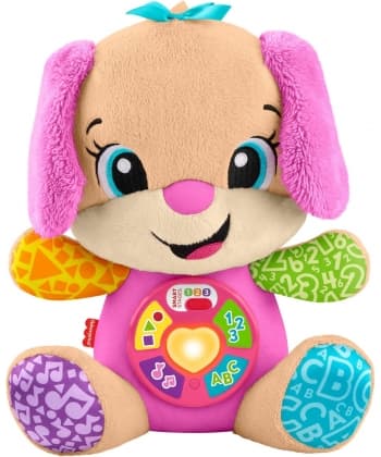 Laugh & Learn-Puppy-Musical Plush – Pink -Fisher Price