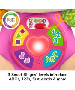 Laugh & Learn-Puppy-Musical Plush – Pink -Fisher Price - Image 4