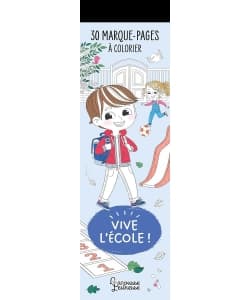 30 Marque-Pages A Colorier - Vive L Ecole ! - Image 1
